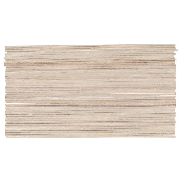 Fyrkantiga träpluggar för pysselprojekt 50 st beige träpinnar[YJD]