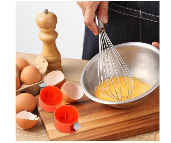 Egg Cracker Tool, Egg Shell Opener, Egg Shell Cracker Tool, Bærbar Eggeskallseparator, Verktøy[YJD][YJD]