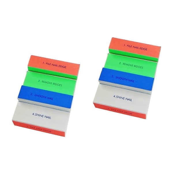 Nagelslipblock svamp för nagelkonst 24-pack manikyrpoleringsset [YJD]