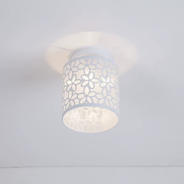 Vit Modern Hängande Lampa Skärm för Sovrum Vardagsrum Entré[YJD]
