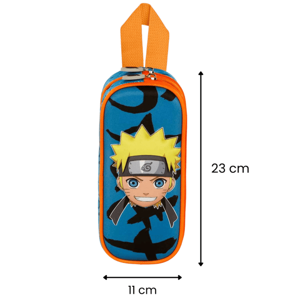 Naruto 3D Skrivemappe med to rom, Blå[YJD][YJD]