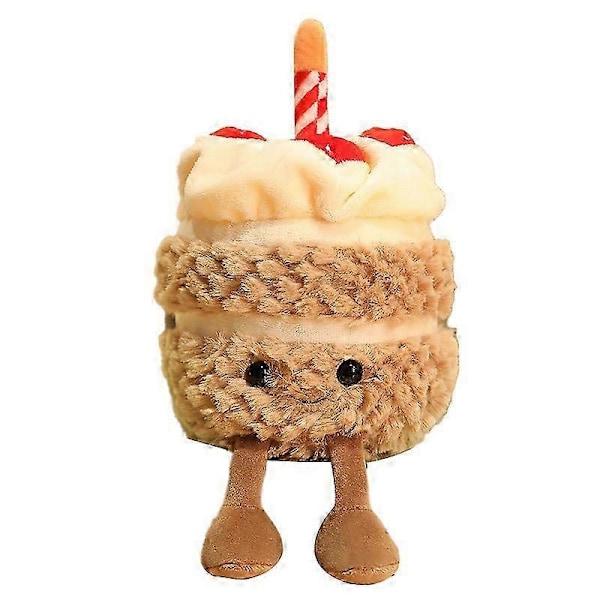 Bursdagskake Matplysj, Søt Smil Kakepute Kosedyr [HK] C2