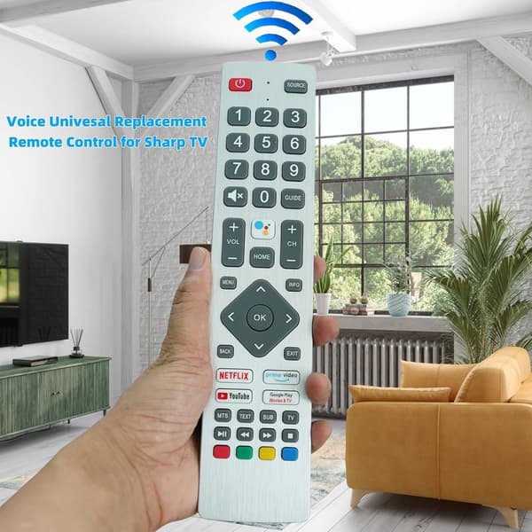 Sharp Aquos fjernkontroll kompatibel med 40BL2EA TV-modell 2020[YJD]