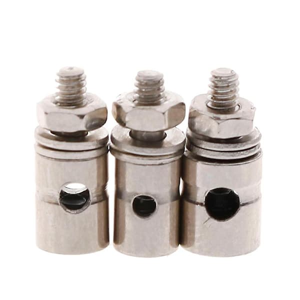 10 stk. Rc Fly Båd Pushrod Linkage Stopper Servo Konnektorer[YJD] 10pcs D2.1mm