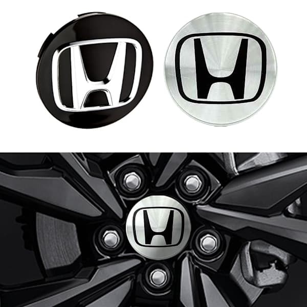 Honda NavCap 4-pak Hjulkapsler [YJD] 69mm - Silver