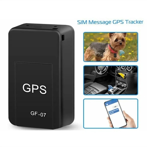 GPS-tracker Stark Magnetisk Bilspårning Anti-Förlust Anti-Stöld Utrustning Mini Portabel Exakt Positionering GPS-lokalisator (YJD) black