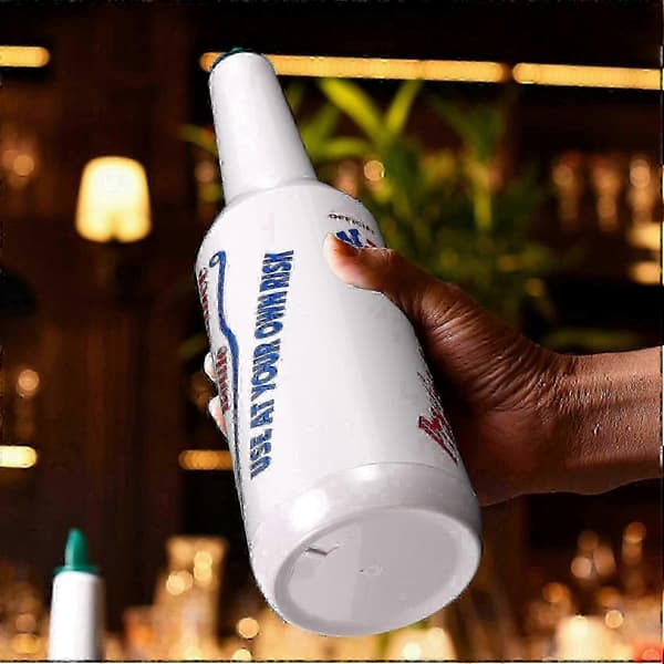 Flair treningsflaske hvit for profesjonell bartending [YJD]
