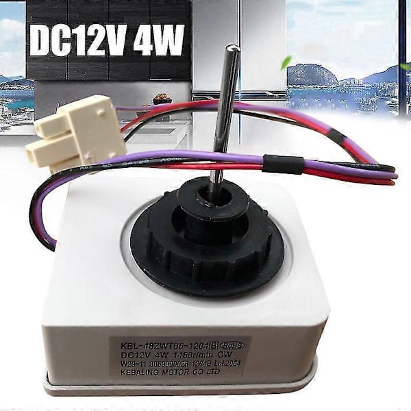 DC12V 4W 1450r/min KBL-48ZWT05-1204 Kylskåpsfläktmotor För TCL Homa[YJD]