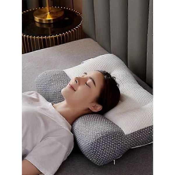 2023 Cervical Memory Foam Kudde, Ortopediska Kuddar - För Nacksmärta, Ergonomisk[YJD]