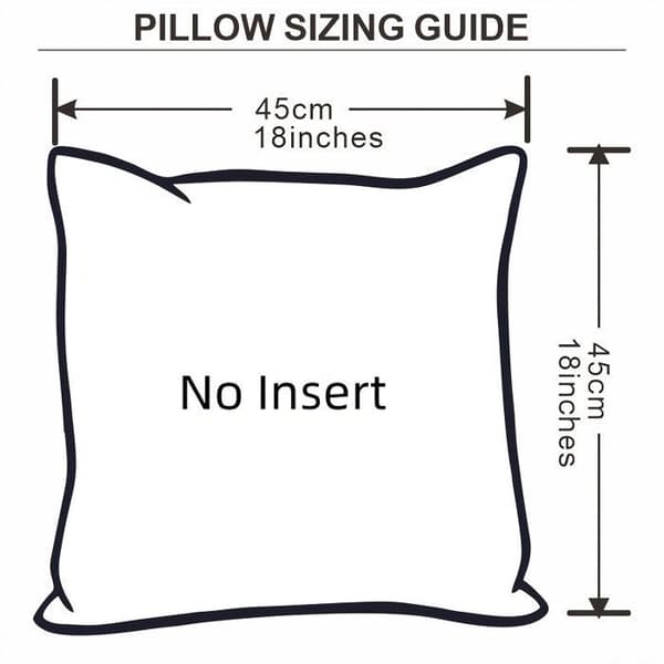 Kuddfodral - Snöflingemönster - Mjuk plysch - 45,72 cm - Mörkgrön (YJD)