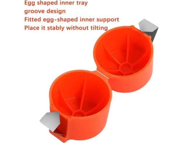 Egg Cracker Tool, Egg Shell Opener, Egg Shell Cracker Tool, Bærbar Eggeskallseparator, Verktøy[YJD][YJD]