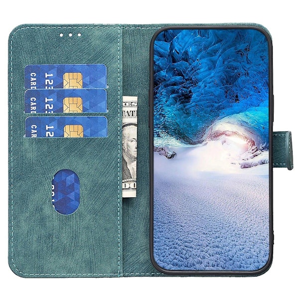 Til Samsung Galaxy A23 4G/A23 5G (Global Version)/M23 5G/M13 4G/F23 5G Telefonetui Tegnebog Mønster Sta[HK] Green Style D Samsung Galaxy A23 4G