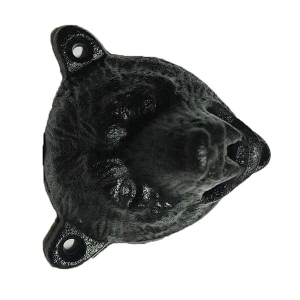 Grizzlykarhun leukakiinnike metallipullolle [YJD]