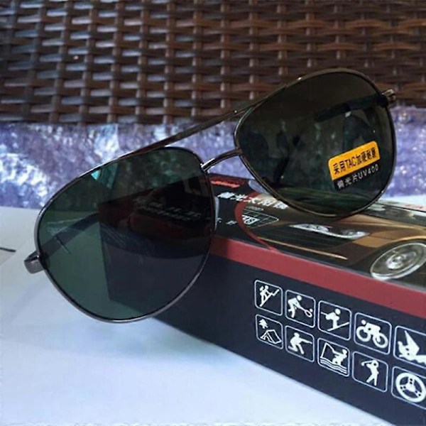 Polariserade Solglasögon Män TAC Solglasögon Kvinnor Män Mörkerseende Körglasögon UV400 Gula Linser Glasögon[HK] MULTI Night Vision