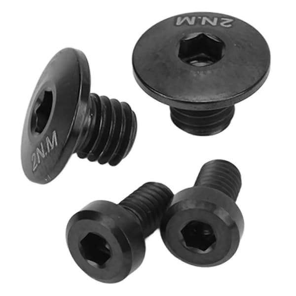 RISK Titaniumlegering Separat Oljecylinderlockbultar Cykel Hydraulisk Bromsbult för M610 M615 M675 M785 Svart[YJD]