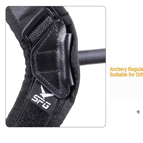 Utendørs Caliper Release Aid Compound Bow Strap Shoot Trigger Armbånd[YJD] Black 1 Pc
