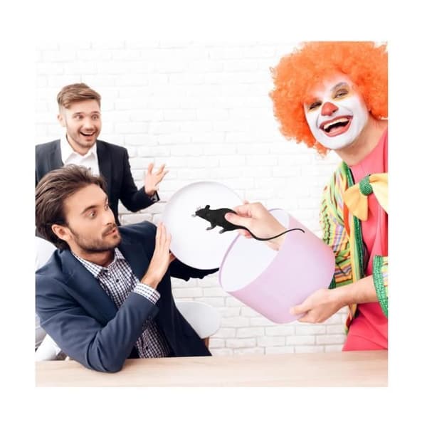 Prank Legetøj - Uspecificeret - 2 Stk - Plastmus - Realistisk - Skræmmende[YJD]