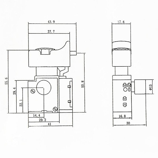 Fa2-6/1bek 6a 250v lukittava sähkötyökalun sähköporan nopeuden liipaisinkytkin botton SHYTMV[HK] One Size