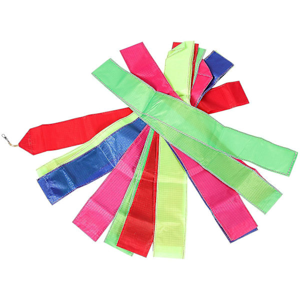 Värikäs leija pitkä häntä leija pääty nauha leija lisävaruste streamer diy leija nauha koriste [YJD] As Shown  As Shown 1 1500X8cm