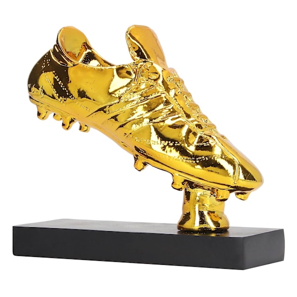 Høj Simulation Harpiks Guld Støvle Trofæ Model Replica - Fodbold Fans Souvenir (YJD)