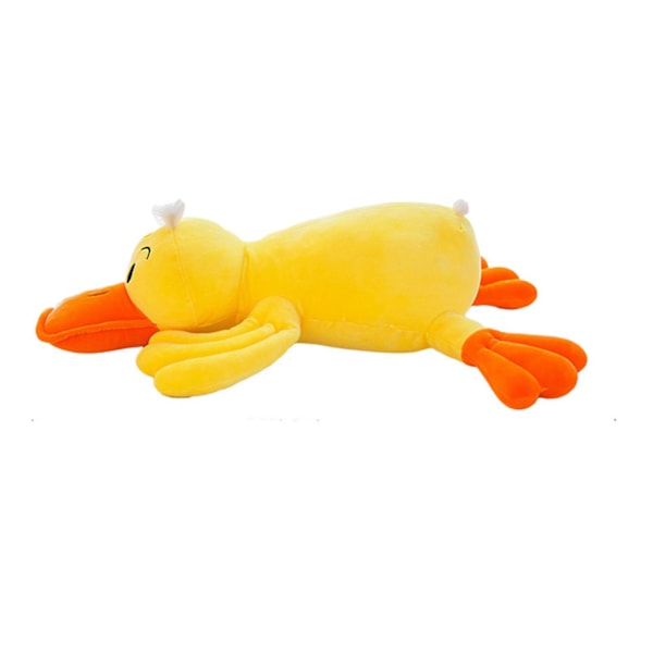 Plush Gul Andedukk Stoppet Dyr Kosepute Super Myke Lekegaver 40cm/15.7in  (YJD)