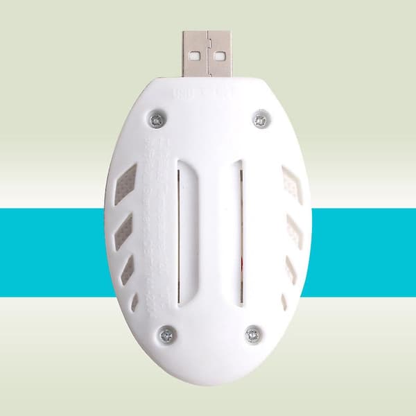 USB Hyttyskarkotin Hyönteisten Torjunta Hyttysmakulämmitin[YJD] White 1pc