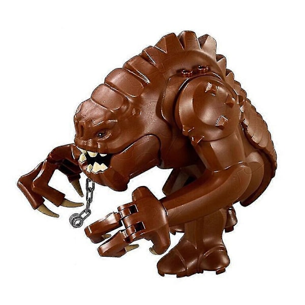 Star Wars Figurer Rancor Monster Vredens Udskiftningsklodser Mørkebrun Spil Legetøj