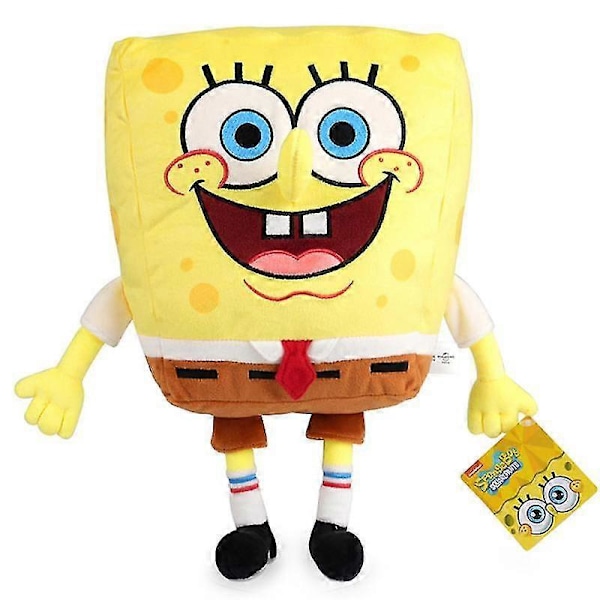 ATCLV Spongebob Neliömäinen Housut Vaaleanpunainen Tähtikala Etusiipi Anime Hahmo Pehmolelu Gary 8\"66/22cm Laadukas Pehmeä Lahja Lapsille Gary  (YJD) Bob