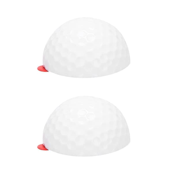 3D Prank Tricky Creative Glass Window Stickers Auto (hvit Golf)[YJD]