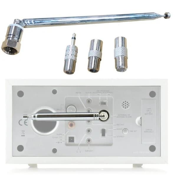 76cm FM Radio Antenne Adapter for Hjemme Stereo Mottaker[YJD]