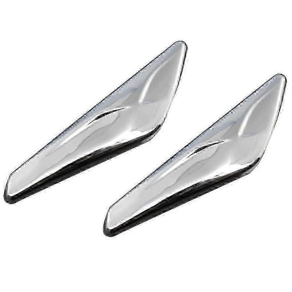 Fender sidemarkør blinklys for BMW X3 X4 F25 F26 modeller[YJD] Silver