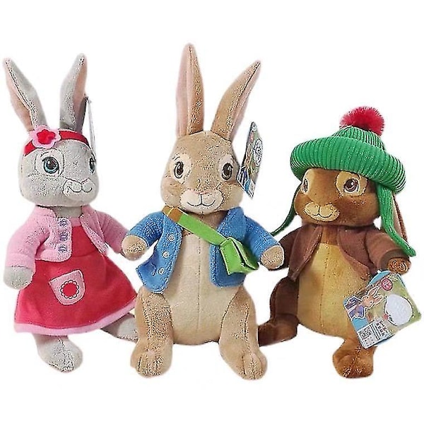 Peter Rabbit Plussjdyr Søt Kanin Dukke Peter Rabbit Barn Roende Sovedukke (YJD) B