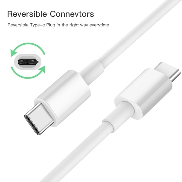 Samsung Hurtiglader - Adapter + Kabel 20W USB-C 2m [kk] White Vit