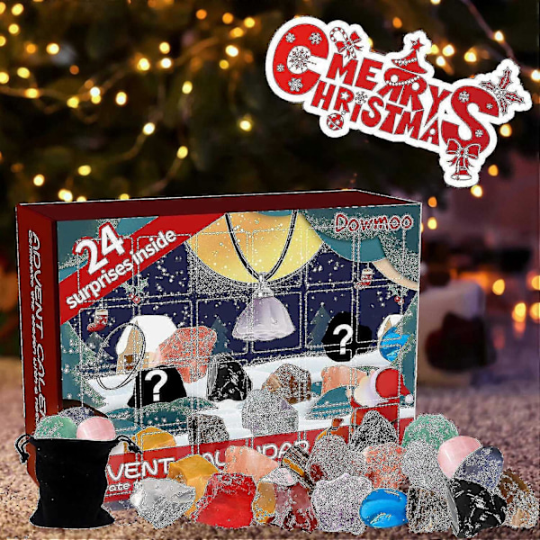 Julgåvor Jul Blind Box Adventskalender 24 Julgåvor Leksak Blind Box  (YJD)