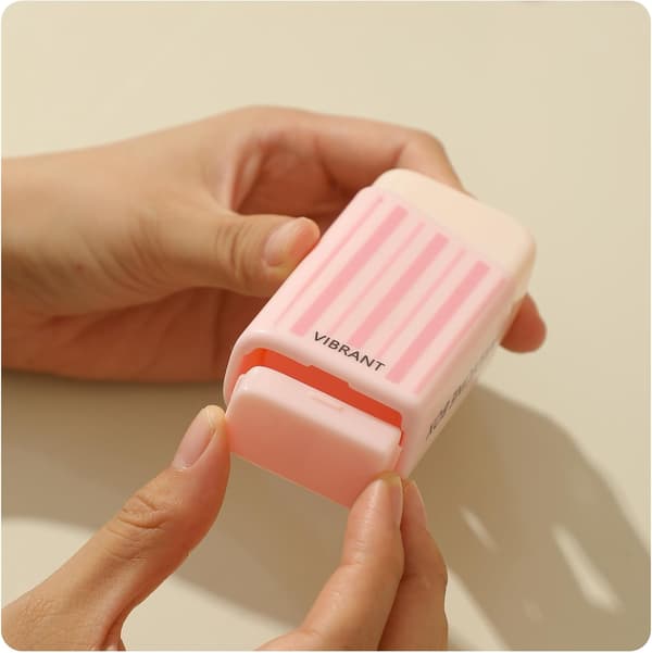 One-Touch Weekly Pill Organizer, Portable 7-Day Push Button Pill Box with 8 Removable Compact Cases, Leak-Proof Vitamin Storage Container