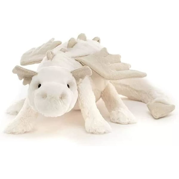 Drake gosedjur med vingar, söt mjuk drake pterodactyl plyschleksak dinosaurie plyschkudde docka[HK]