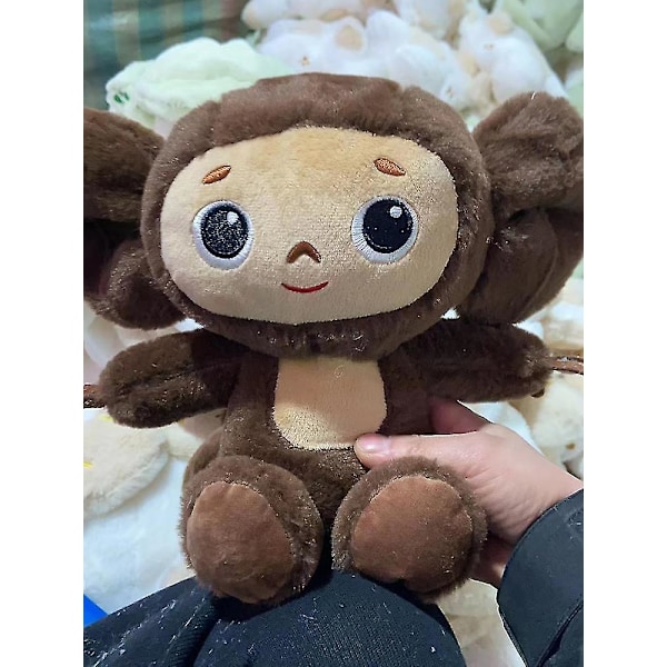 Cheburashka Ape Plysjdyr 2023 Russland Film 30cm Kawaii Baby Barn Sove Rolig Dukke Leke For Barn Gave_v (YJD) B 26CM