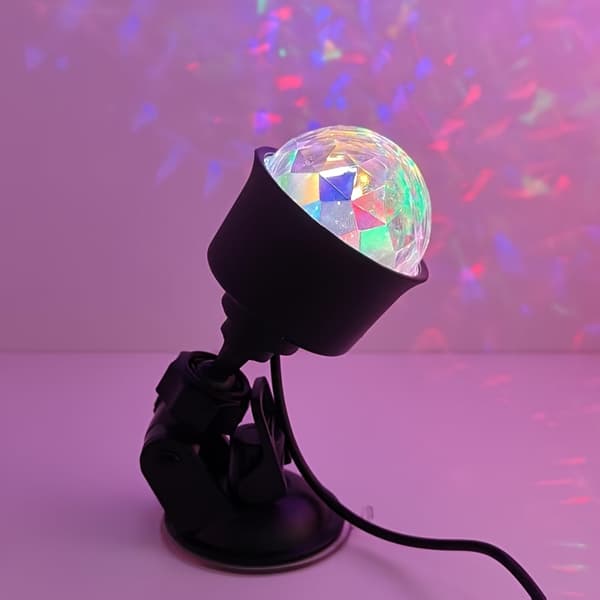 32 Dynamiske Gradientlys, Elektriske Diskokuglelys, Festlys, Diskokuglelys, Strobelys, Lydaktiverede Farverige LED-lys, Sæt[YJD] Gradient Lighting 11.99cm*5.0cm