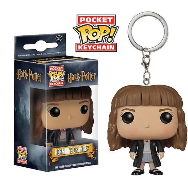 Harry Potter Nyckelring Moive Figurine Collectible Cartoon Bag Nyckelring Pendant Bag (YJD) Hermione