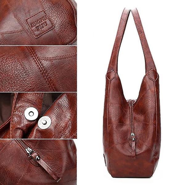 Vintage Dame Håndtasker Designere Luksus Håndtasker Skuldertasker Top-håndtag Tasker[YJD] Black 1pc