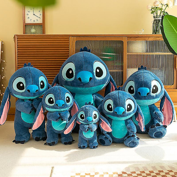 Stitch Sininen Leroy Angel Plussi Pehmolelu Teddy Nuken Plussi Pehmolelu Lahja Lapsille (YJD) style 2 32Cm