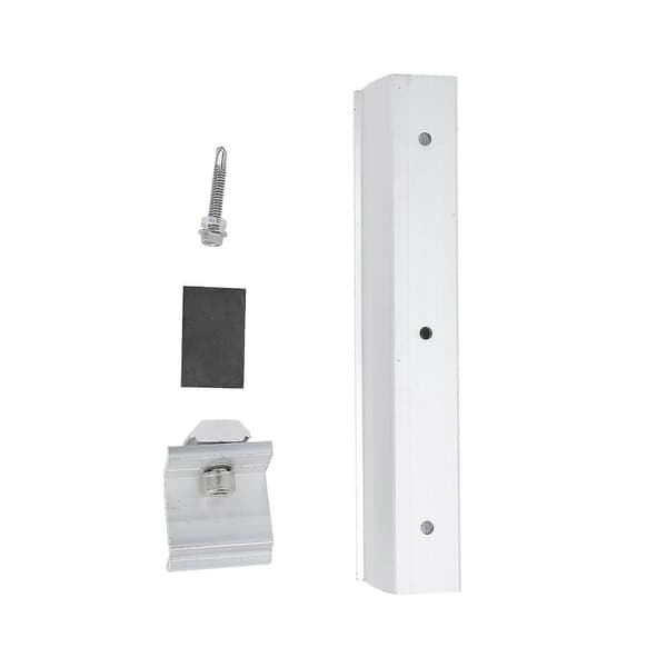 4-pack solpanelmonteringsskenor Z-fästen kit aluminiumlegering tak solpanelmonteringssystem kit HZ0101[YJD]