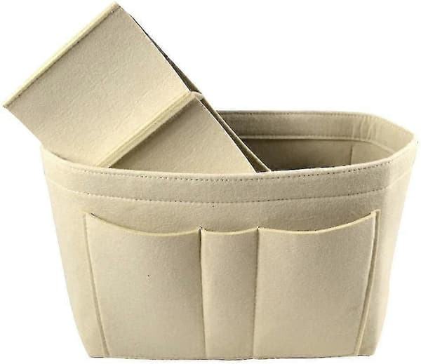 Resesminkväska Beige Liten Storlek[YJD]