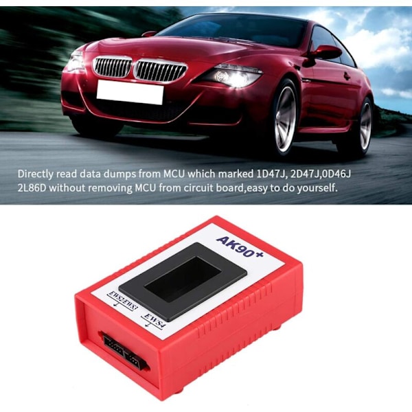 AK90 Nyckelprogrammerare + Auto V3.19 Match Diagnostiskt Verktyg för EWS AK90 Key-Prog