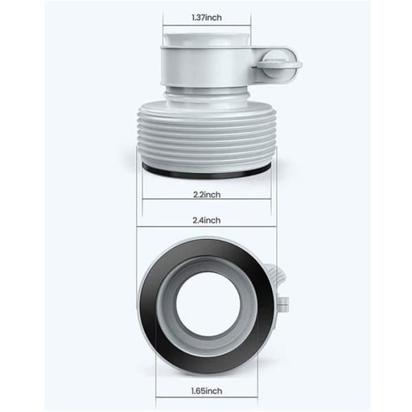 Et kvalitetsprodukt: Type B Pooladapter, 3-delt poolslangeadapter til pools I CENTRERINGSADAPTERBOKS D[YJD][YJD]