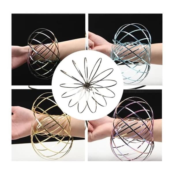 Legetøj - Magisk Armbånd - Spinner Armringe - Kinetisk Videnskab - Cool Danse Tilbehør[YJD]