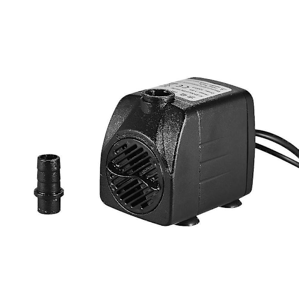 3W Kraftful Vandpumpe til Neddykning med LED-lys og Justerbar Vandstrøm til Springvand, Damme, Akvarium kk