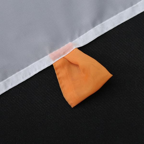 Färgglad gardin för café, kök, kontor, sovrum (orange 60*120cm)[YJD]