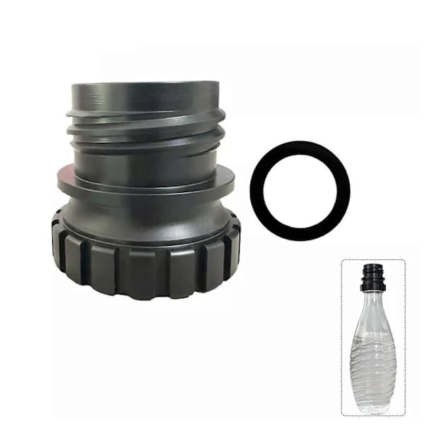SodaStream Crystal 0,7L Glasflaske Quick Fitting Adapter[YJD]