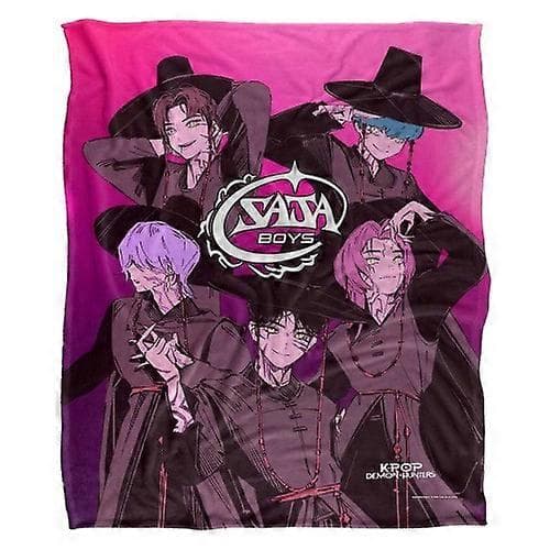 Soft Touch Saja Boys Filt[YJD] Multicoloured 152cm x 127cm